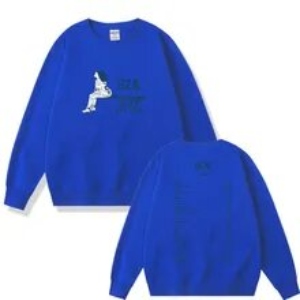 SZA Merch Good Days Double Sided Blue Sweatshirt